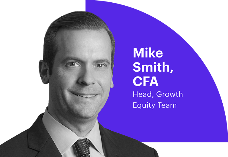 Headshot of Mike Smith, Head of Allspring’s Growth Equity team.